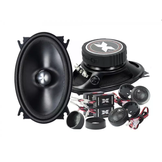 Excursion SX-46C – 2-drożny zestaw odseparowany 4x6", tweetery jedwabne 20 mm, 4 zwrotnice, 4 Ohm, 50/125 W